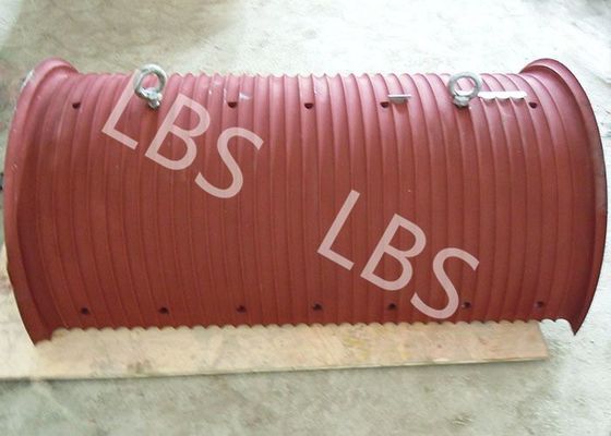 Drahtseil oder Kabel-Seiltrommel, die Lebus-Ärmel-Stahl-Material erfordert