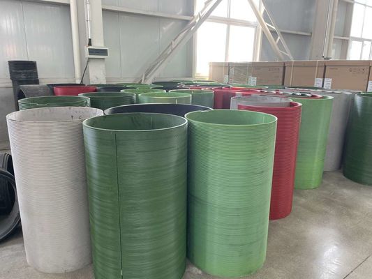 angepasste Split-Sleeve-Polymer-Nylon-LBS-Groove-Trommel-Sleeve-Maschineneinrichtung