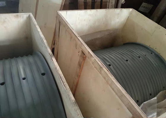 Hochfeste großer Durchmesser-Handkurbel-Stahltrommel gefugte Ärmel völlig maschinell bearbeitet